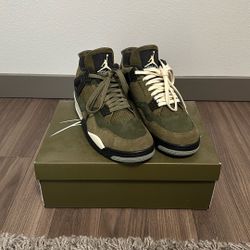 Air Jordan 4 Retro SE Craft 'Olive’