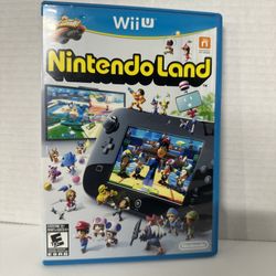 Nintendo Land (Nintendo Wii U, 2012) Complete w/ Manual