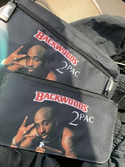 Limited Backwoods X Tupac Cross/waiste Bag And Pouch 