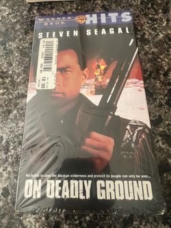 Steven Seagal " On Deadly Ground VHS