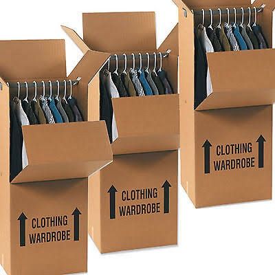 Four Wardrobe Boxes - Free!
