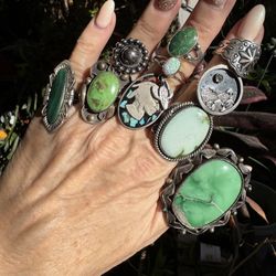 Sterling Turquoise Rings