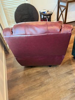 Leather recliner 250 OBO