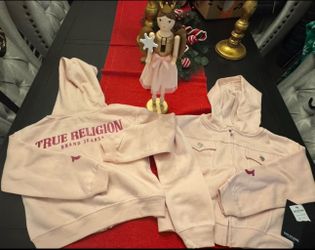 Kids girls 12,14 True Religion Hoodies