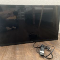 Pre-owned 32-inch LCD (LED) HD TV from Toshiba, with 720p resolution, three HDMI inputs, and one USB port.