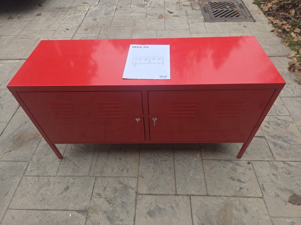 IKEA PS Locker
Cabinet, Red, 47" X 16"