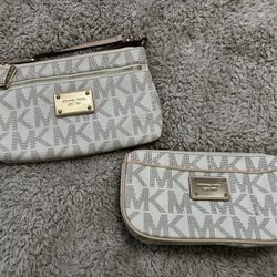 Michael Kors Wristlet And Makeup case