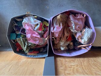 Lot of Barbies and accessories