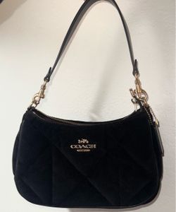 Coach velvet bag