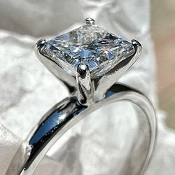 Princess Cut Diamond Ring Size 5