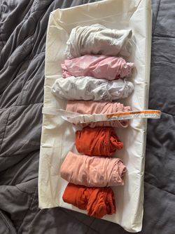 Infant Changing Pad and 7 Covers