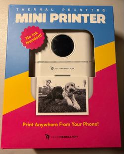 TechRebellion Thermal Mini Printer