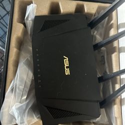 ASUS - AX3000 Dual-Band WiFi 6 Wireless Router