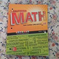 Math Workbook 