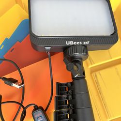 UBeesize Tripod Light Great For Content Creation, Podcasting, Live-streaming