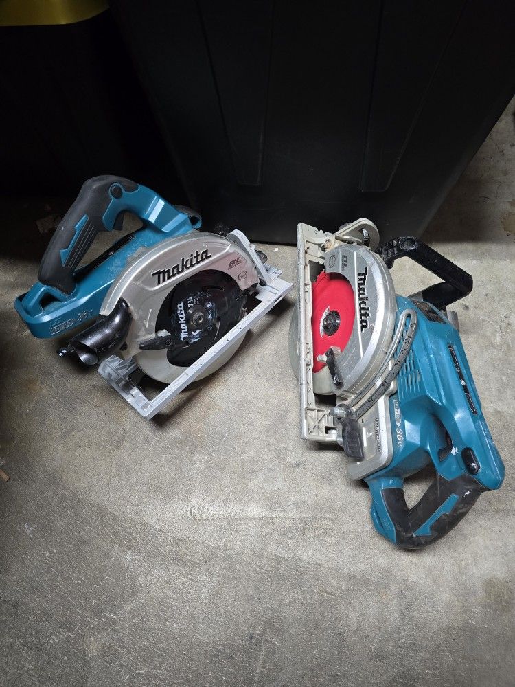 Makita 36v Sircular Saws 