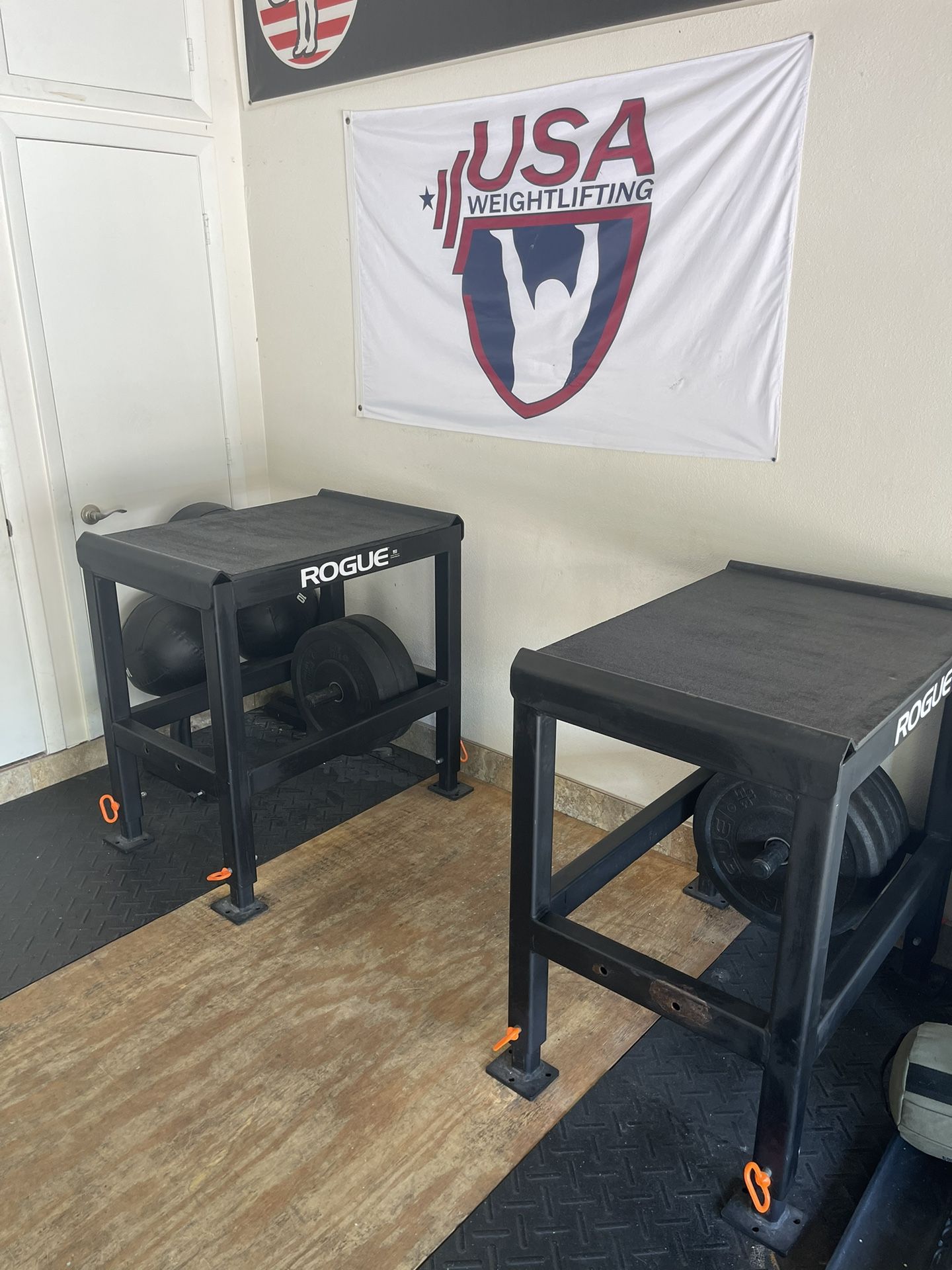 Metal Jerk Blocks - Olympic Weightlifting