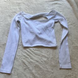 Forever 21 Long Sleeve Crop Top 