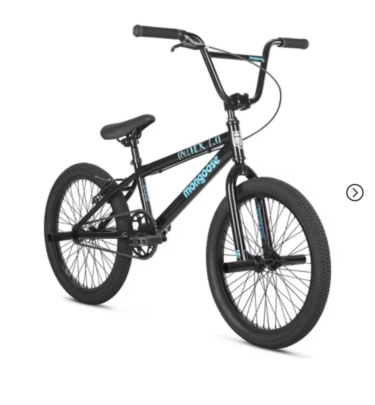 Mongoose Index 1.0 BMX Freestyle 20" Youth Bike - Black Clearance!!!
