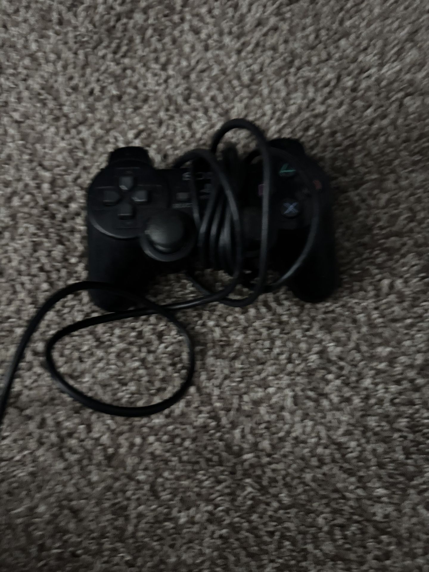 Ps2 Controller Black Oem