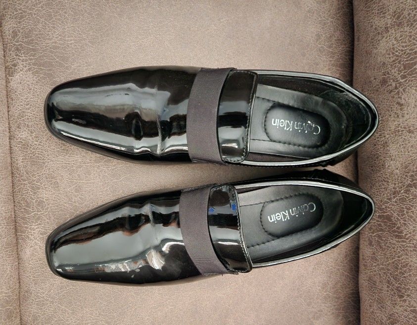 Calvin Klein Patent Leather Dress Shoes Men main image 2