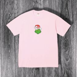 Supreme Grinch T Shirt ‘Light Pink’ New Size Medium