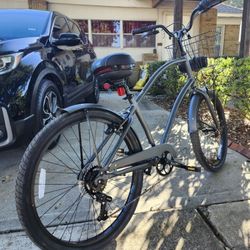 Brand New 7 Speed Cruiser Custom Bike 