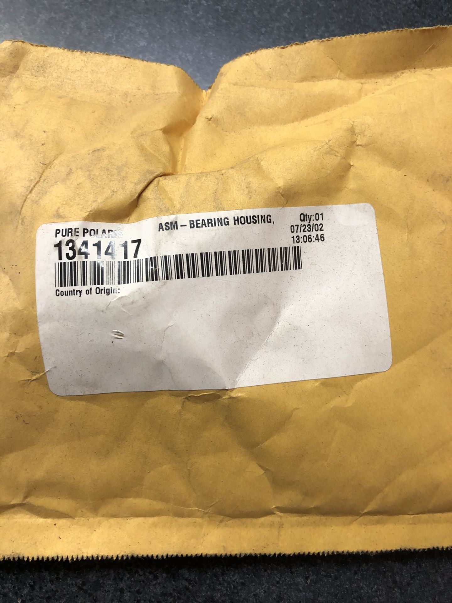 Polaris Bearing Housing - 1341417