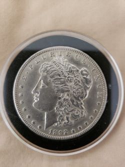 1892 CC $1 Morgan dollar