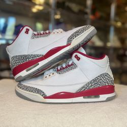 Size 11 - Jordan 3 Retro ‘Cardinal’ 