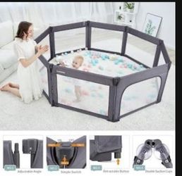 Doradotey Playpen 