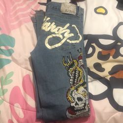 ed hardy jeans size 26