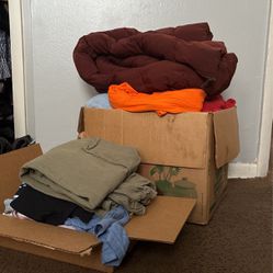 Free Box Of Clothes 