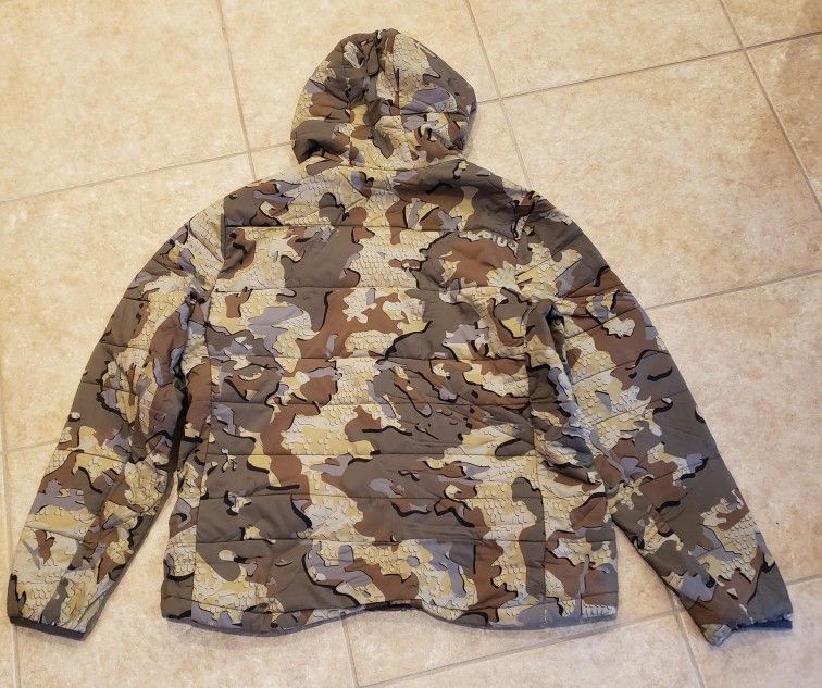 Kuiu Kenai Ultra Hooded Jacket XXL Valo Camo New Without Tags