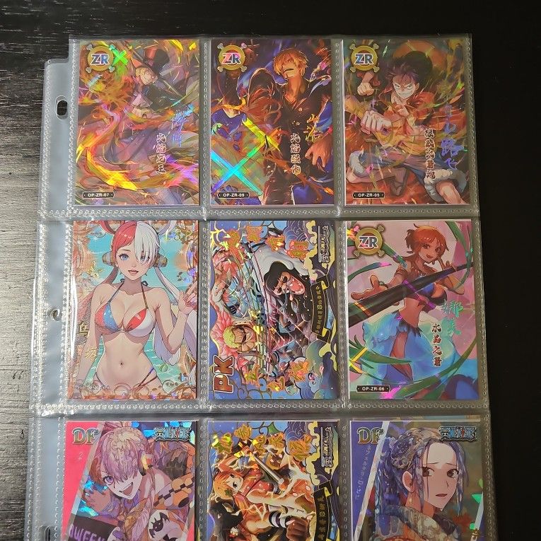One Piece CCG Rare Cards