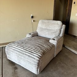 Long Electric Recliner Sofa 