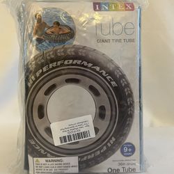 NWT Intex Inflatable 4-Pack 36" Giant Tire Tubes for Swimming Pool/Lake/Ocean