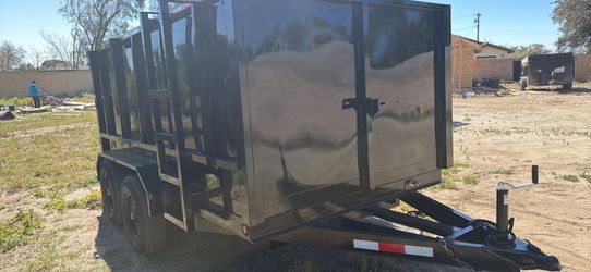 New dump trailer 6 lugs !