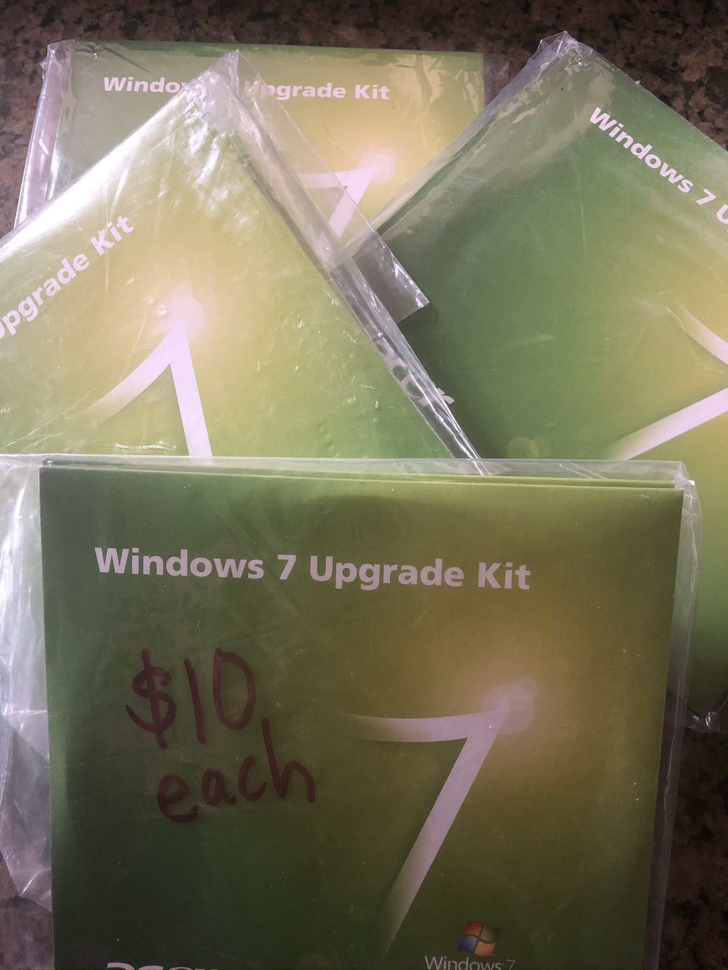 Windows 7 Pro installation disc FULL INSTALL or UPGRADE