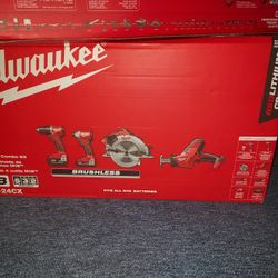 Milwaukee M18" 4-tool Combo Kit
