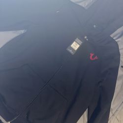 brand new true religion Zip up Hoodie Size Large