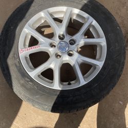 2016 Jeep Cherokee 17 Inch Wheel With Tire 