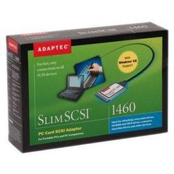 Adaptec SlimSCSI 1460 PCMCIA SCSI Adapter PC Card Kit APA-1460D in Box