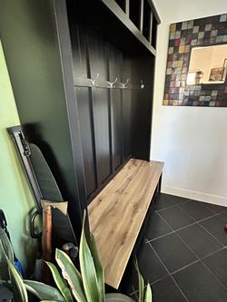 Wayfair Entryway Storage  Black