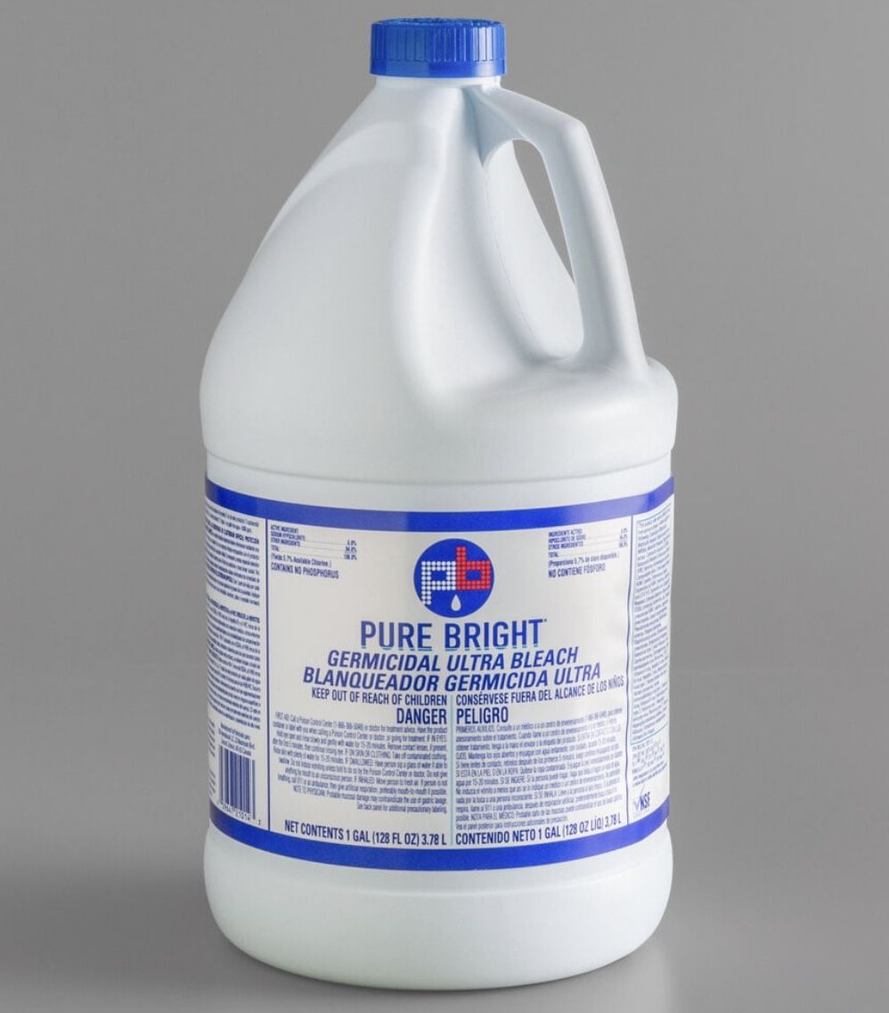 1 Gallon Bleach