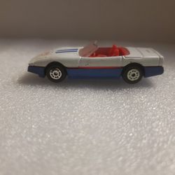 Vintage 3 INCH Chevrolet Corvette 1985 McToy 1/64 Diecast Loose 
