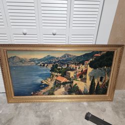 Art collection Original oil paintings Miro prints Huge framed artwork lithographs stamp sheets
