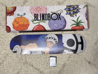 One piece bear walker blind box Trafalgar Law LE 1250 new authentic skateboard deck