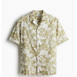 Regular Fit Printed Resort Shirt