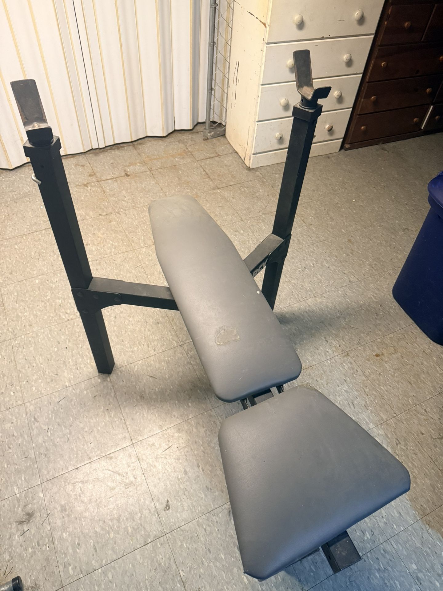 Weights And Weight Bench 
